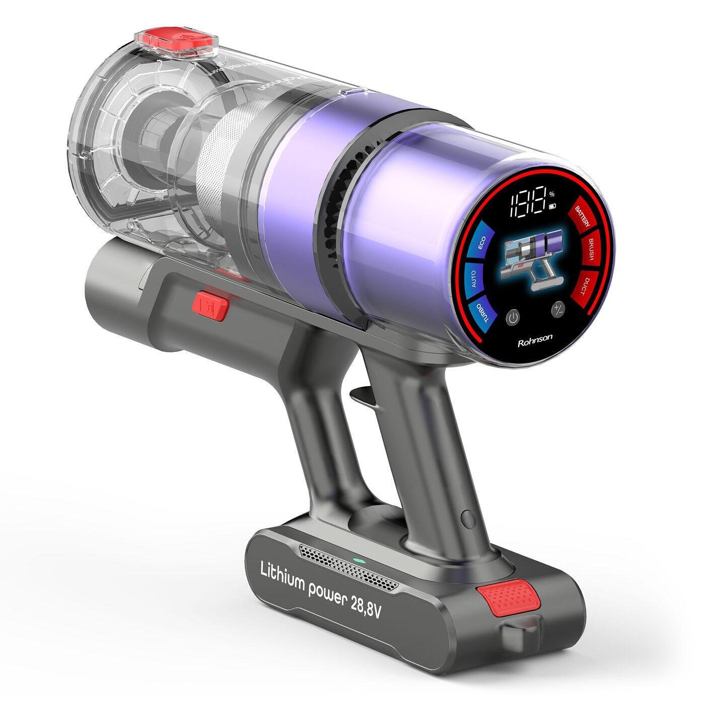 Вертикална безжична прахосмукачка Rohnson Mamba Storm M18